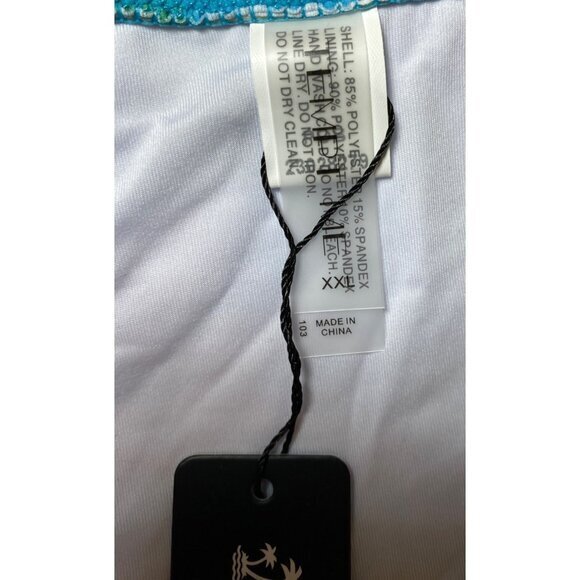 Tempt Me Women Ruched Slimming One Piece Swimsuit Tummy Control, NWT SZ XXL - Picture 12 of 12